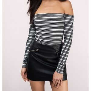 Off the shoulder bodysuit